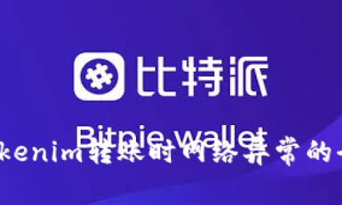  解决Tokenim转账时网络异常的全面指南
