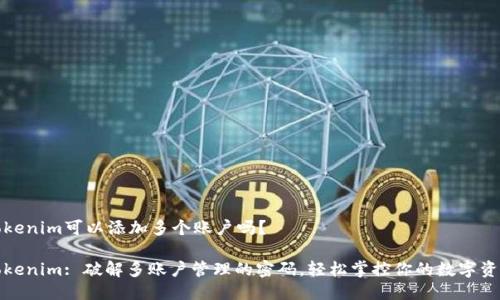 Tokenim可以添加多个账户吗？

Tokenim: 破解多账户管理的密码，轻松掌控你的数字资产