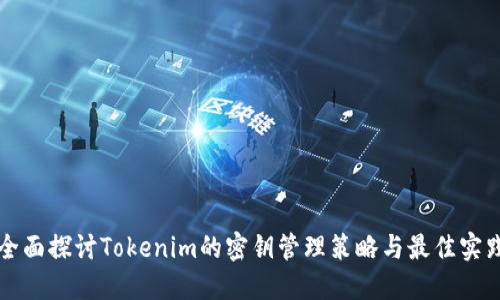 全面探讨Tokenim的密钥管理策略与最佳实践